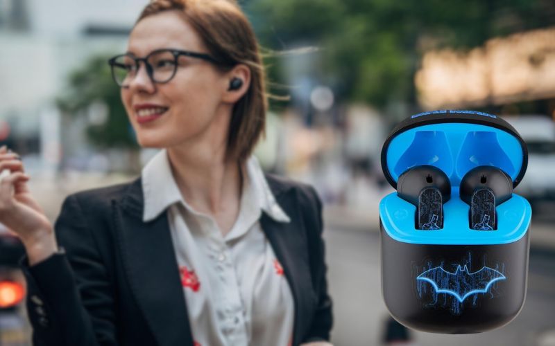 thesparkshop.in: Batman Style Wireless BT Earbuds – Elevate Your Listening Experience
